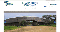 Desktop Screenshot of khamarhino.com