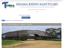 Tablet Screenshot of khamarhino.com